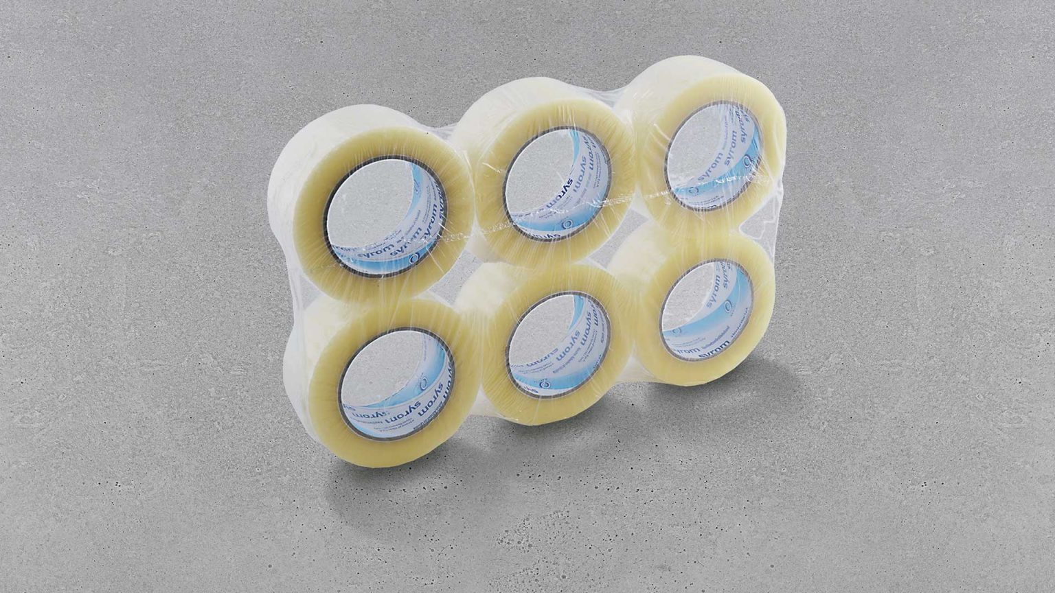 Nastro Pacchi Imballaggio Nastro Adesivo Trasparente Extra Forte - Confezione Da 6 Rotoli Scatole Trasloco