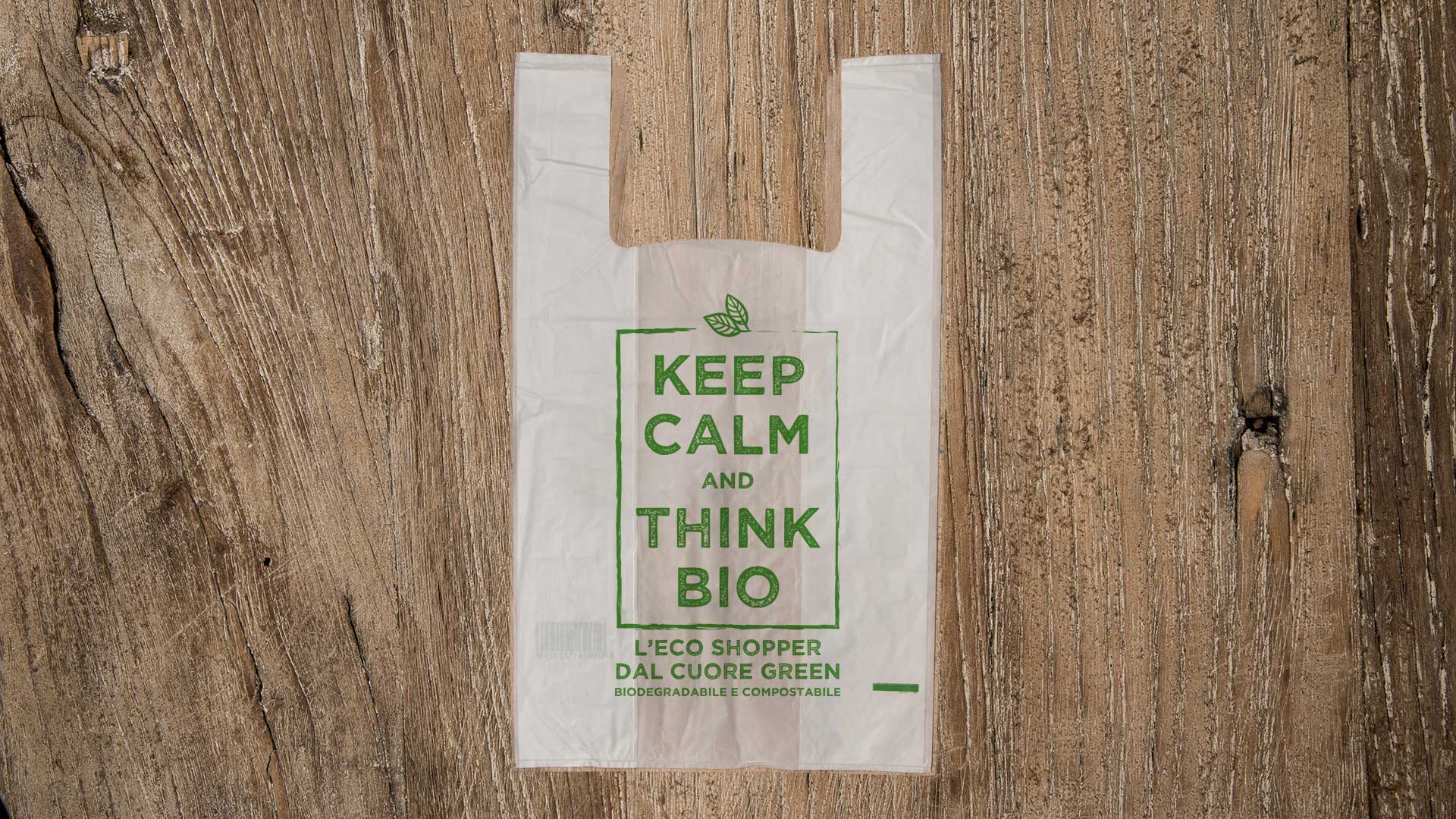 Planet Bamboo 100% compostabile secondo EN 13432 Sacchi biodegradabili compostabili da 7 a 10 L con manico | 100 pezzi | Marrone
